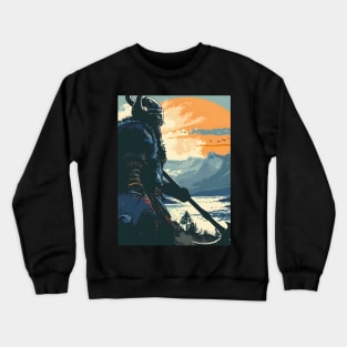 Saga of the Norse: Viking Exploration, Epic Tales, and Anime-Manga Heritage in Vinland Saga Art Crewneck Sweatshirt